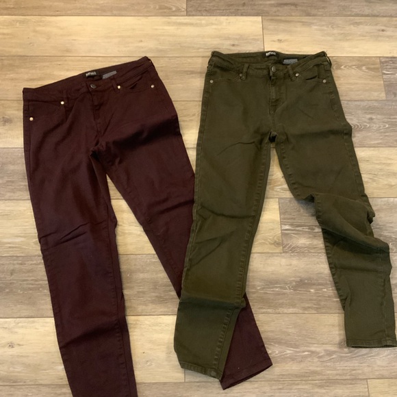 Buffalo mid-rise stretch skinny black jeans. Size 6/28. 3 colors to choose - Picture 2 of 8